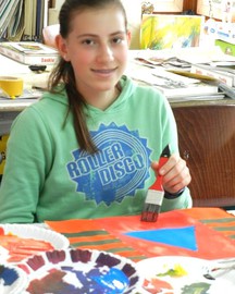 Malen + Zeichnen in der Kinder-Kunstschule Frankfurt