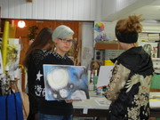 JUGENDKUNSTSCHULE FRANKFURT ATELIER IRENE SCHUH, Atelieratmosphäre