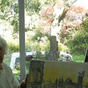 Aquarellmalen lernen im Atelier, Aquarellmalerei Kurs Frankfurt Atelier Irene Schuh Kunstschule